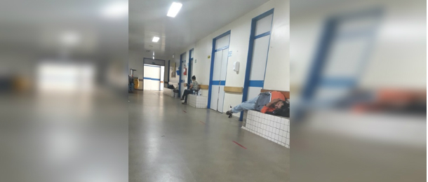 Paciente reclama de falta de médicos no Hospital Regional do Paranoá