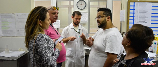 Sindate briga por repouso no HRPa