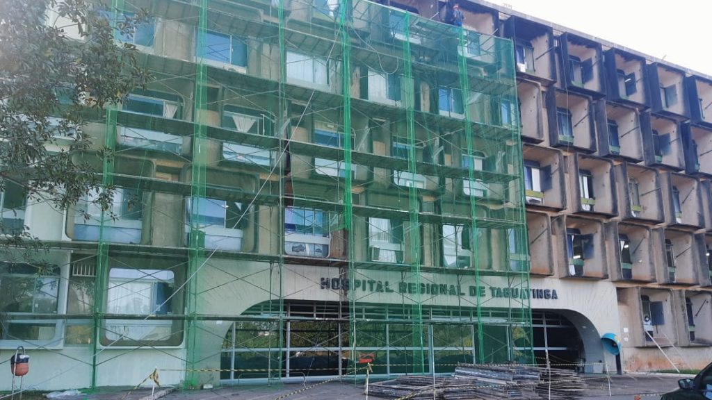 Sindate visita o Hospital Regional de Taguatinga para averiguar denúncias