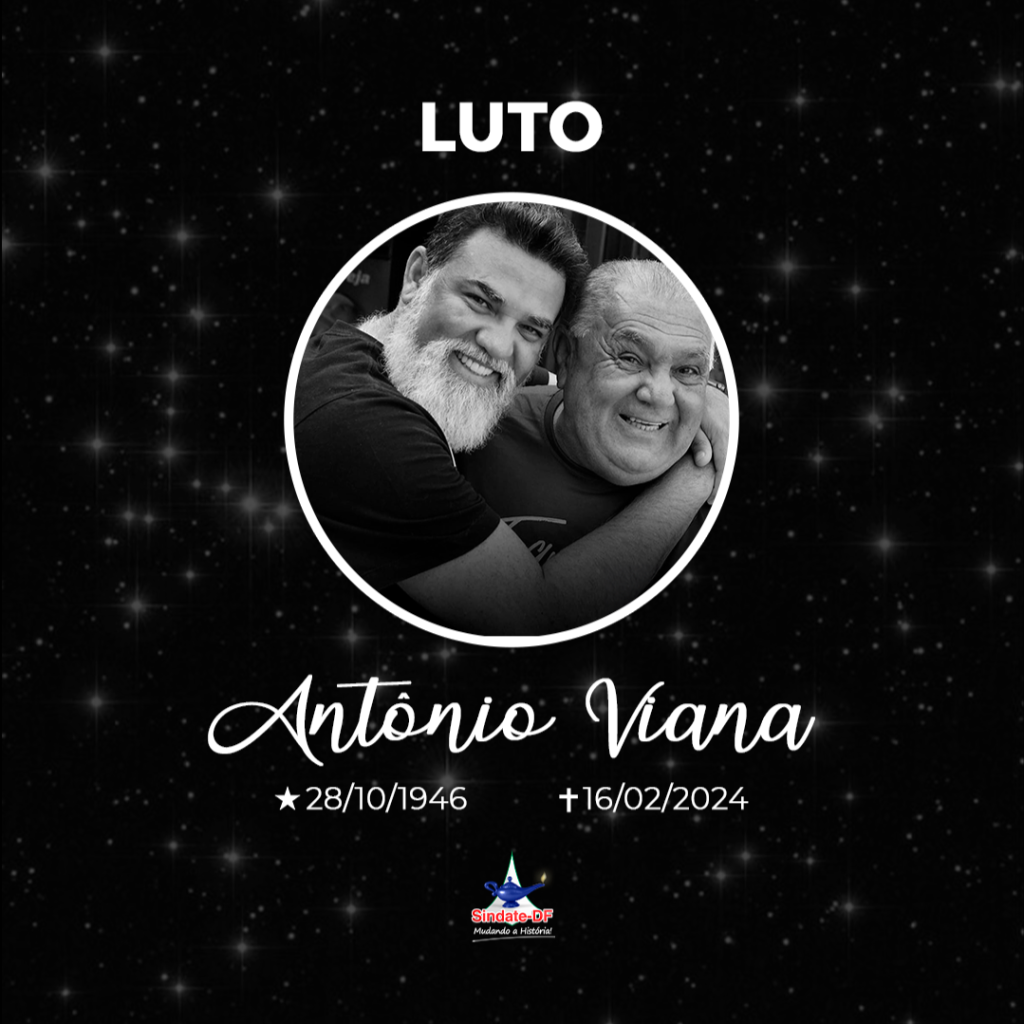 NOTA DE PESAR – ANTÔNIO VIANA